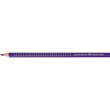 FABER-CASTELL Farbstift Colour Grip 112437 blauviolett
