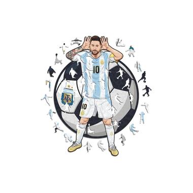 Iconic Puzzle Lionel Messi (Argentina)