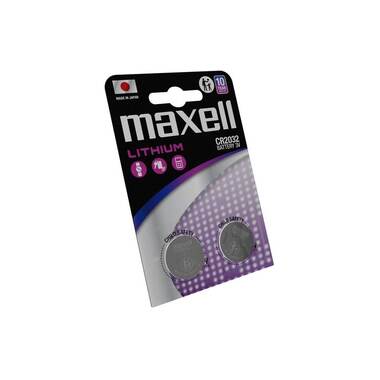 Maxell Europe LTD. Pila a bottone CR2032, 2 pezzi