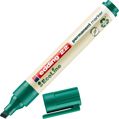 EDDING Permanent Marker 22 1.0-5.0mm 22-4 verde