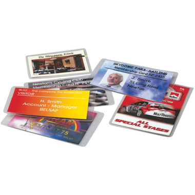 LEITZ Laminiertasche 65x95mm 33812 glanz, 125my 100 Stk