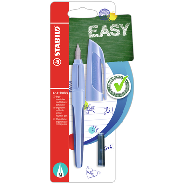 STABILO Füllhalter EASYbuddy M B-58772-5 blau
