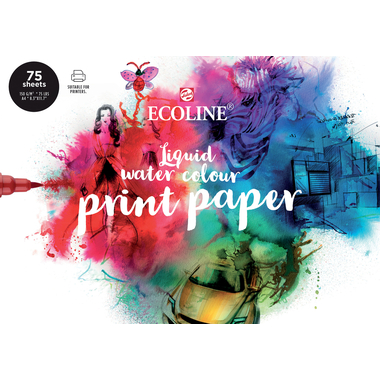 TALENS Ecoline Print FSC A4 91580002 150g 75 Blatt, lose