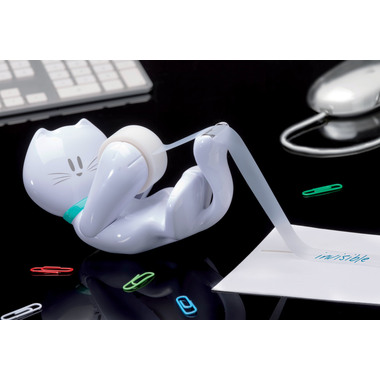 SCOTCH Magic Tape 810 19mmx8.9m C39 Dispenser Gatto bianco