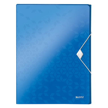 LEITZ Sammelbox WOW PP 46290036 blau 250x330x37mm