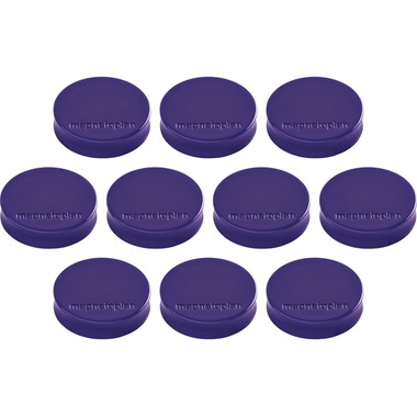 MAGNETOPLAN Magnet Ergo Medium 10 Stk. 1664011 violett 30mm