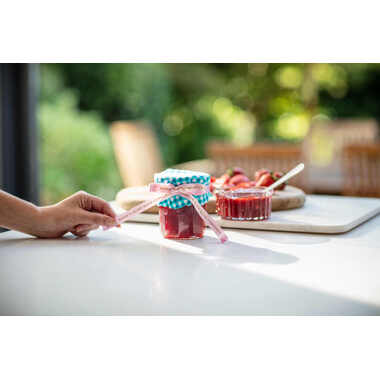 PTOUCH Nastro, tessile oro/rosa TZe-RE34 PT-DV600VP 12 mm