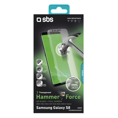 Protection écran en verre 4D pour Samsung Galaxy S8