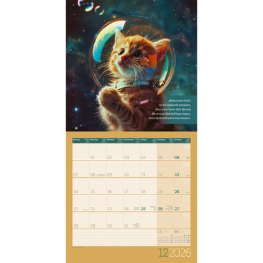 ACKERMANN Calendrier 2026 4633 Alles wird gut ML 30x30cm