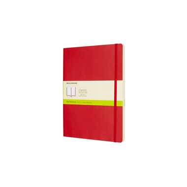 MOLESKINE Notizbuch XL 854696 Blanko,Soft Cover,Scharlach