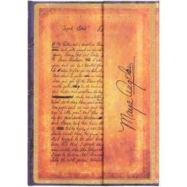 PAPERBLANKS Notizbuch Vogel singt Midi PB8185-2 liniert, 144 S., bunt
