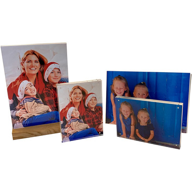 EXACOMPTA Présentoir de table A4 84058D transparent haut/transversal