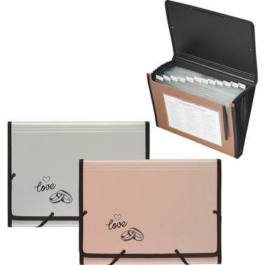 KOLMA Cartella Wedding A4 11.134.08 oro rosa,love