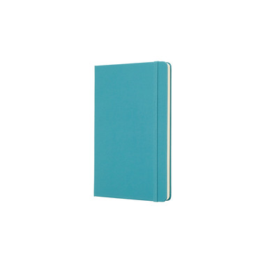 MOLESKINE Notizbuch Classic HC Large 341715383 riff blau, blanco 240 Blatt