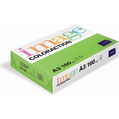 IMAGE COLORACTION Kopierpapier Java A3 285494 120g, maigrün 250 Blatt