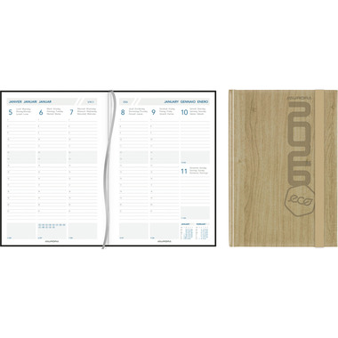 AURORA Agenda Eco Universe 2026 3413 1W/2S ass. ML 14.5x21cm