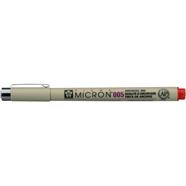 SAKURA Fineliner Pigma Micron 0,2mm XSDK00519 rosso