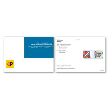 Livret/Feuille de collection «EUROPA – 70e anniversaire du timbre EUROPA»