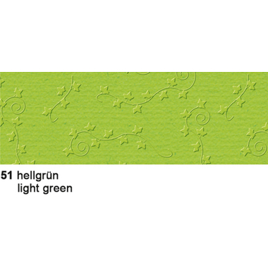 URSUS Carta per disegno 23x32cm 61000051 220g, verde 5 fogli