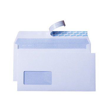 METTLER Couvert Fenster links C5/6 7065-80-S100 80g,hochweiss,Kleber 100 Stk.