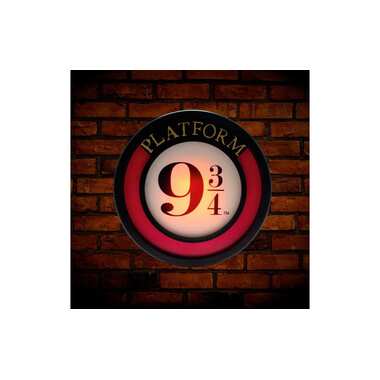 Thumbs Up! Harry Potter Lampe im Design Gleis 9 3/4 Mehrfarbig