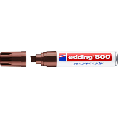 EDDING Permanent Marker 800 4-12mm 800-7 marrone