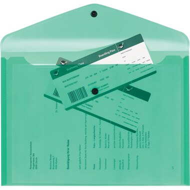 KOLMA Dokumententasche Easy A4 08.150.01 grün 50 Blatt