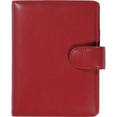 SUCCES Agenda A5 carnet Cadiz 84736545U cuir rouge 18.5x23.6cm