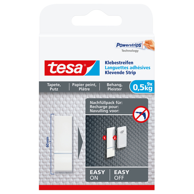 TESA Klebestreifen 0,5 kg 777700000 Tapete & Putz