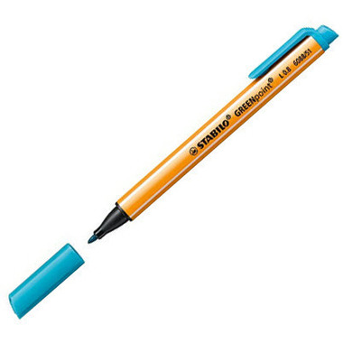 STABILO Faserschr. GREENpoint 0,8mm 6088/51 türkis