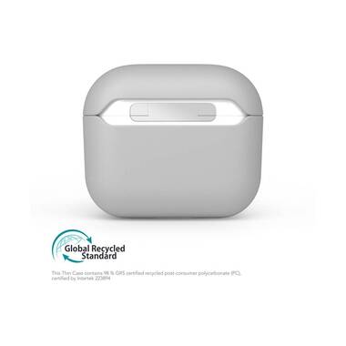 Vonmählen Custodia da trasporto Thin AirPods 3 Light Gray