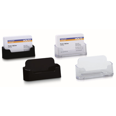 DEFLECTO Visitenkartenhalter 70101 transparent