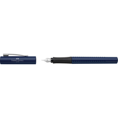 FABER-CASTELL Füller Grip 2011 M 140804 klassik blau