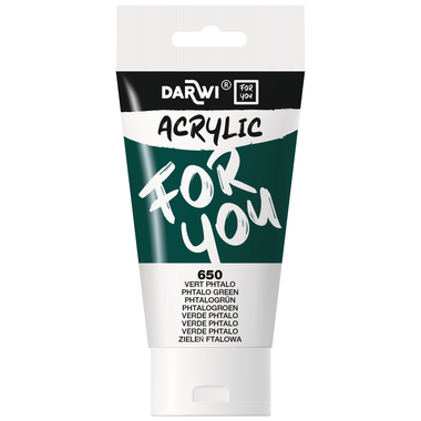 DARWI Acrylfarbe 75ml DF5150075650C Phtalogrün