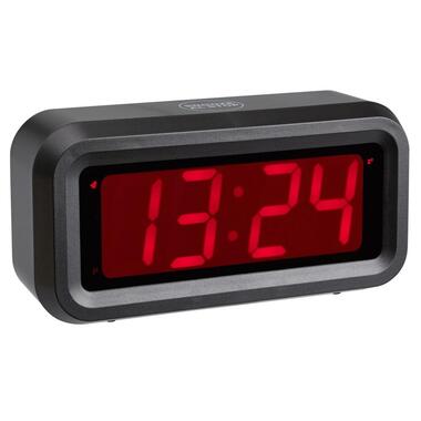 TFA Dostmann Digitalwecker Roxy Schwarz/Rot