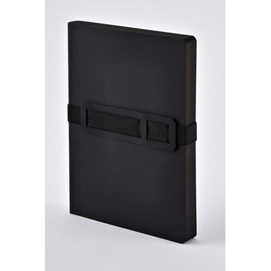NUUNA Carnet Voyager A5 53504 Black,pointé,176 p.