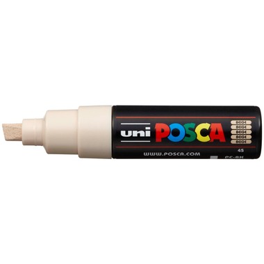 POSCA Marker 8mm PC-8K BEIGE beige, Keilspitze