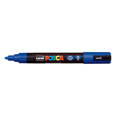 UNI-BALL Posca Marker 1,8-2,5mm PC-5M BLUE blau, Rundspitze