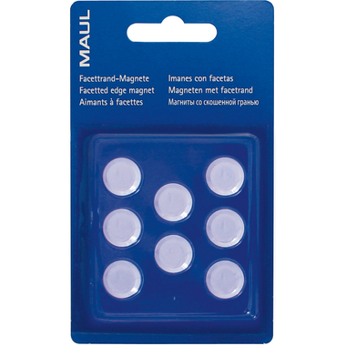 MAUL Calamita 15mm 6175202 bianco 8 pezzi