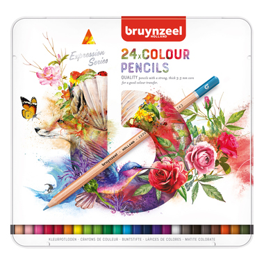 BRUYNZEEL Crayons couleurs Expression 60312024 24 pcs.