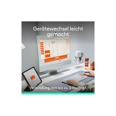 Logitech Keyboard-Mouse Set POP Icon Combo Lilac