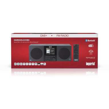 Imperial DAB+ Radio DABMAN-220BK Nero