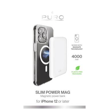MagSafe compatible Power Bank "Slim Power Mag" | Puro