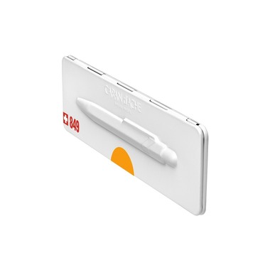 CARAN D'ACHE Stylo à bille 849 Pop Line 849.530 orange fluo, avec boite métal