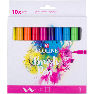 TALENS Ecoline Brush Pen Set 11509007 ass. 10 Stück
