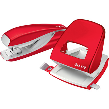 LEITZ Perforateur NeXXt WOW 5008 5008-10-26 rouge 30 feuilles