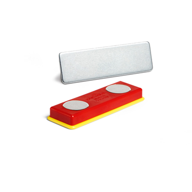 DURABLE Set Calamita Duracard 891700 Doppelmagnet/Blechpl. 10 Stück