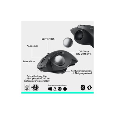 Logitech Trackball MX Ergo S