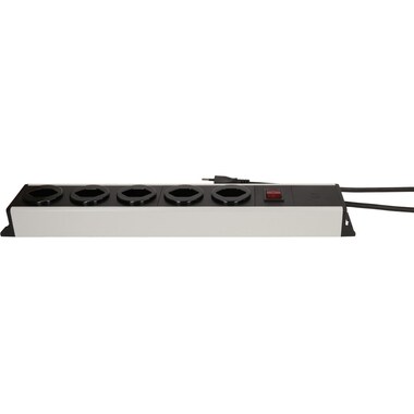 Max Hauri Power Strip Power Line 5x Type 13 Gray/Black