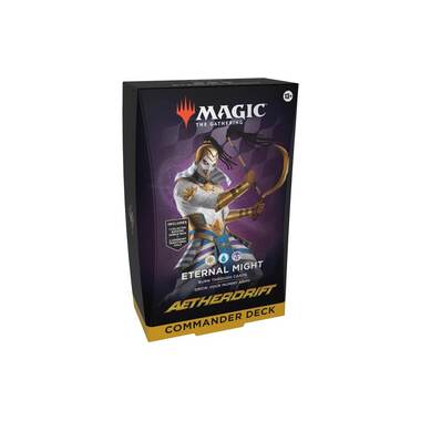 Magic: The Gathering MTG Aetherdrift Commander-Decks Display -EN-
